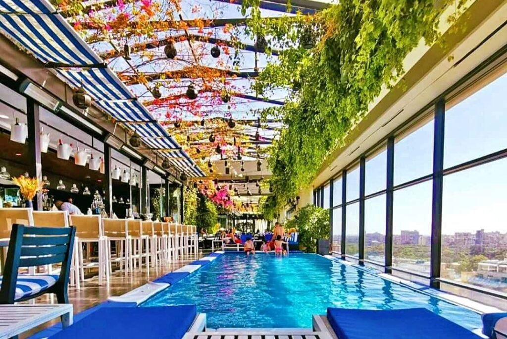 The Pool house